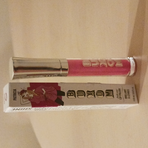 Buxom Patricia Full On Plumping Lip Polish Glass-Vibrant Fuchsia Shade - Picture 4 of 5